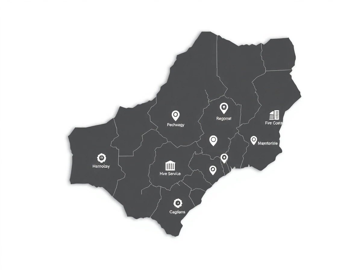 Hvac Service Areas Map